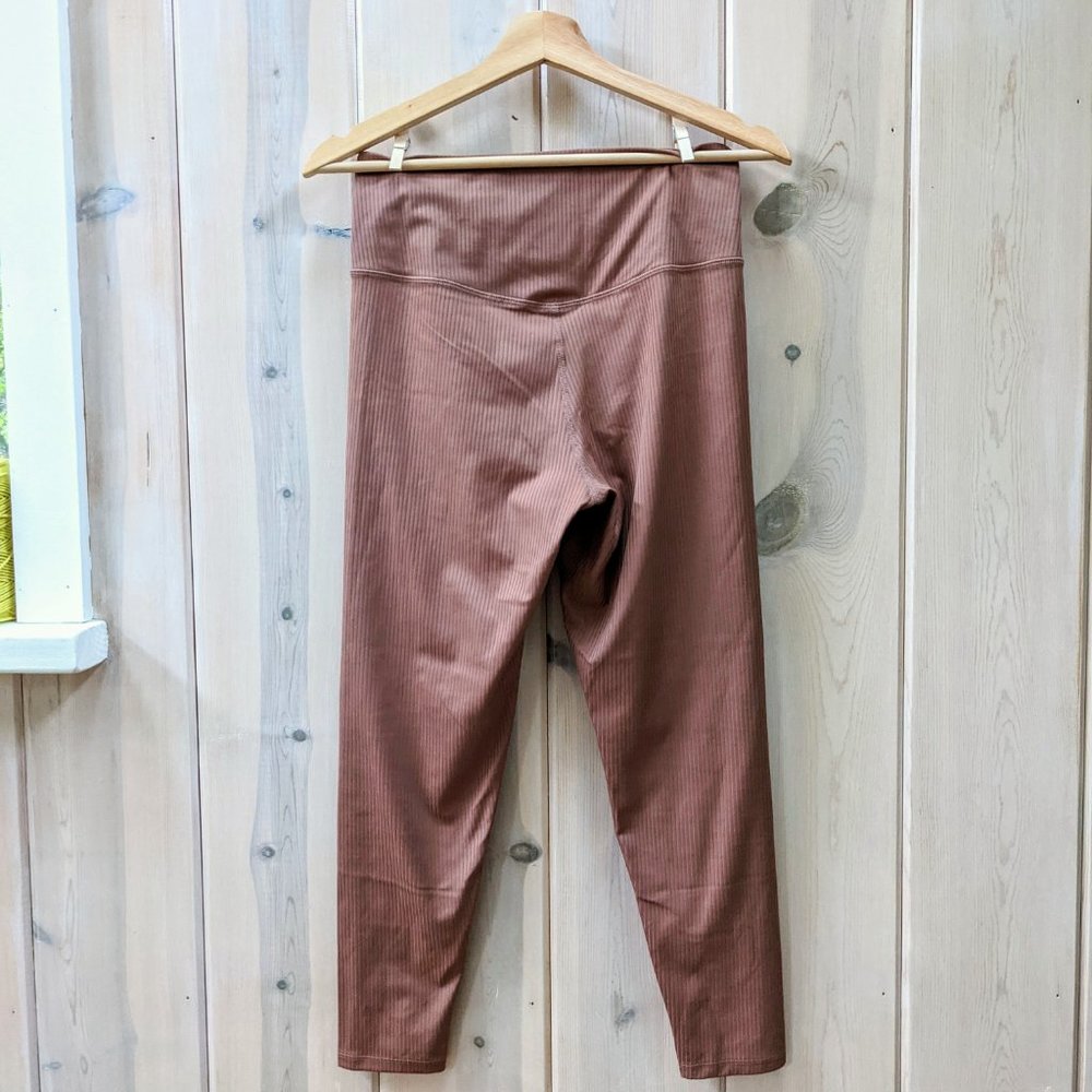 girlfriend collective Rye Rib High Rise Legging M - Picture 2 of 5